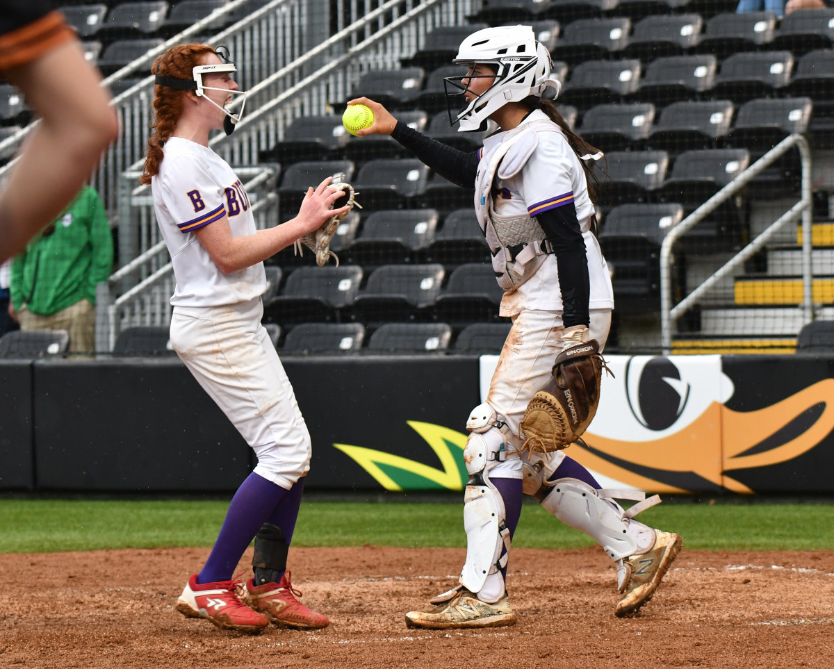 Burns Yamhill-Carlton 3A softball final Taylor Balkom 44